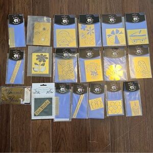 Lasting Impressions VTG Embossing Templates Bundle